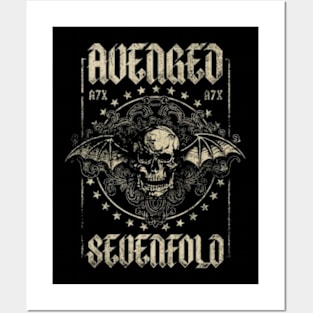 AVENGED SEVENFOLD MERCH VTG Posters and Art